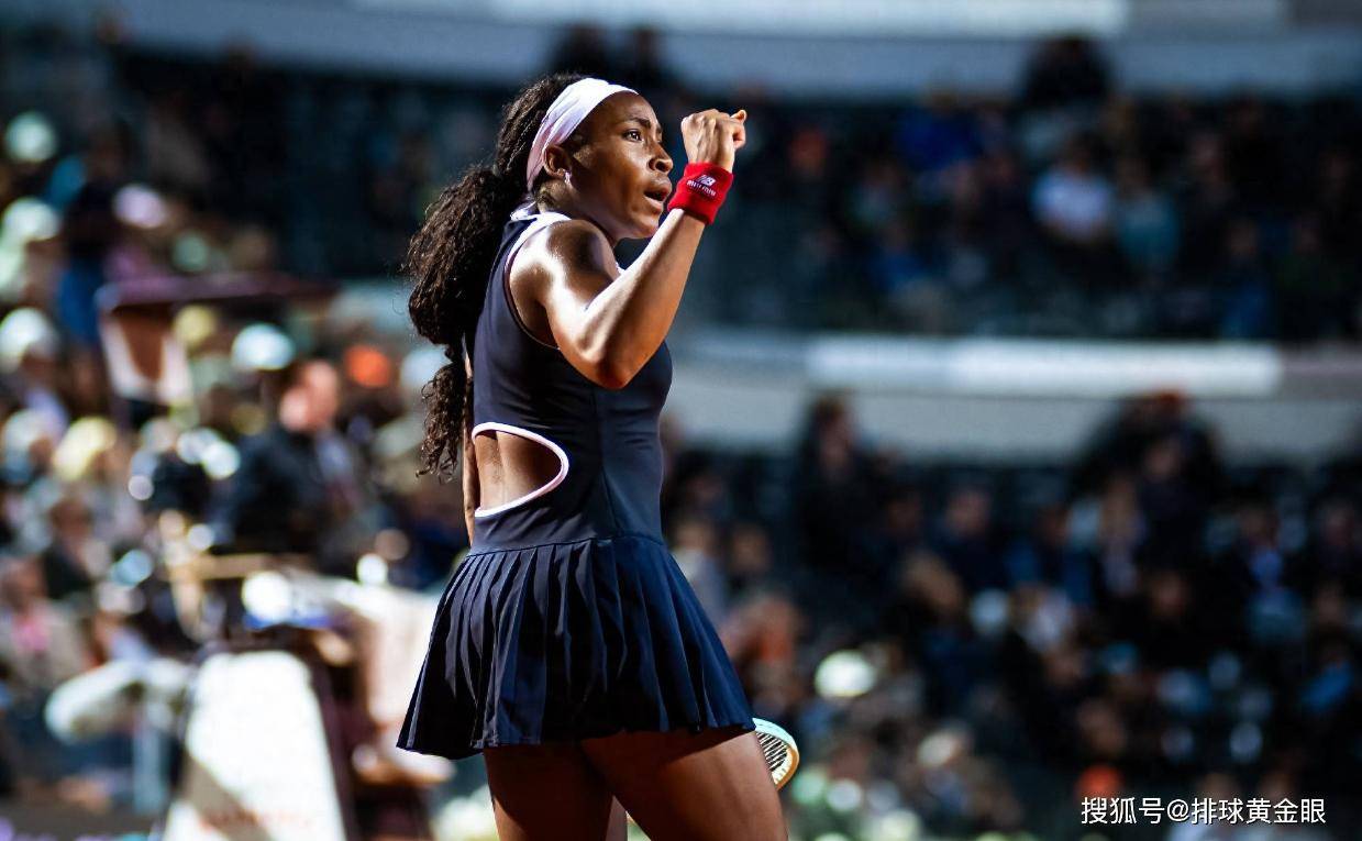 高芙16记双误怒吼庆祝！对中国球员11连胜，郑钦文法网值得期待